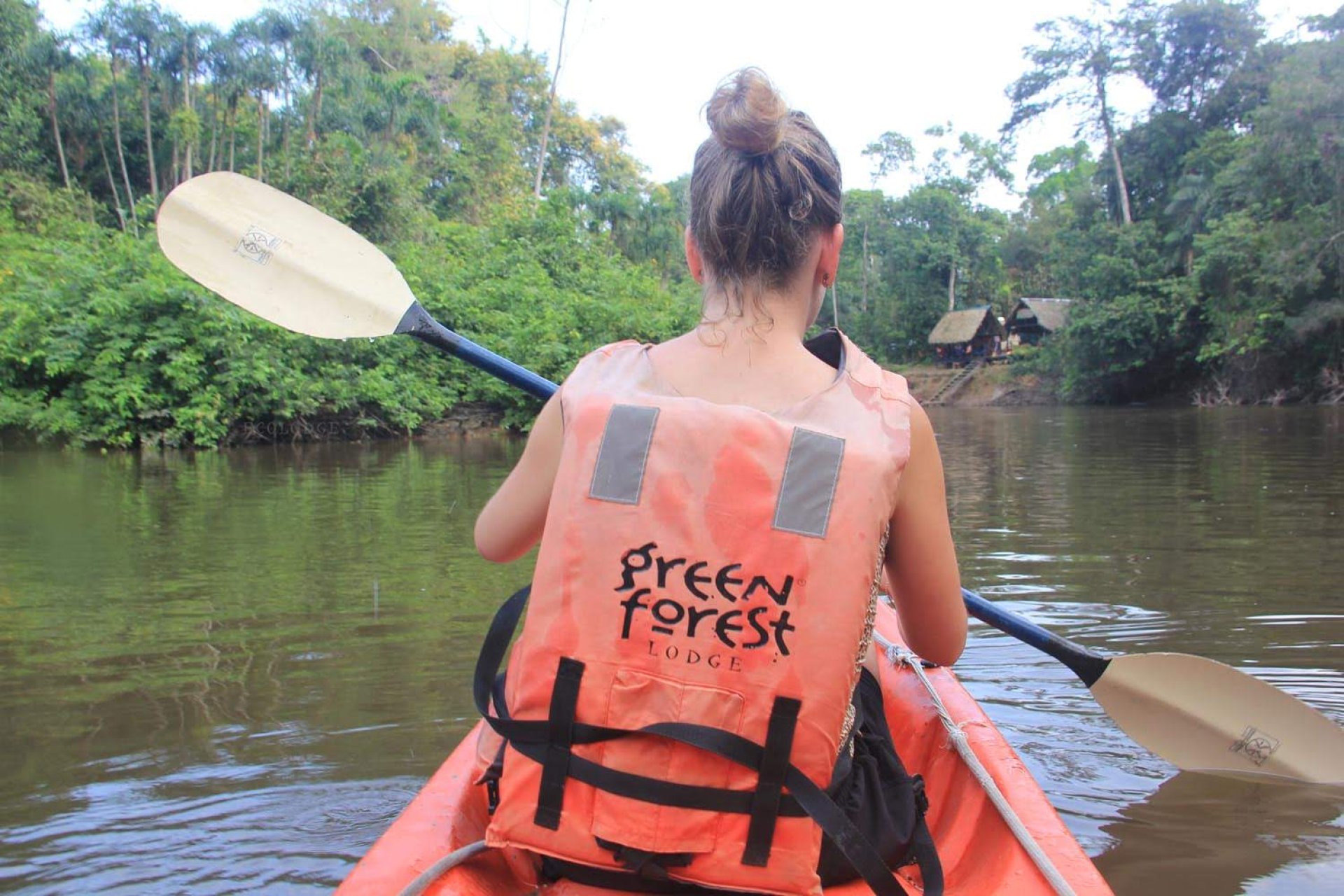 Did you know that kayaking is a complementary activity in Cuyabeno?